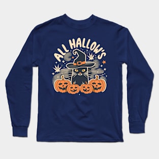 All Hallow's Cat Long Sleeve T-Shirt